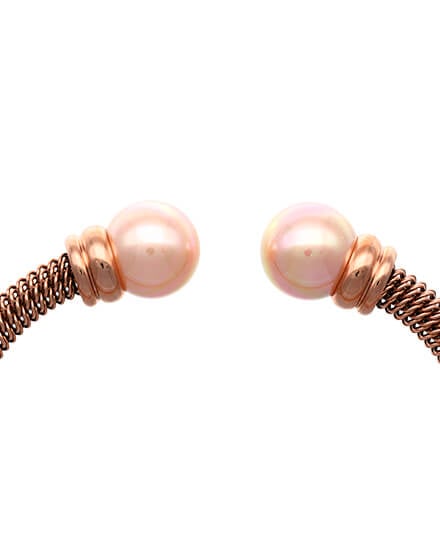 Bracelet Two SalmonTender Pearls