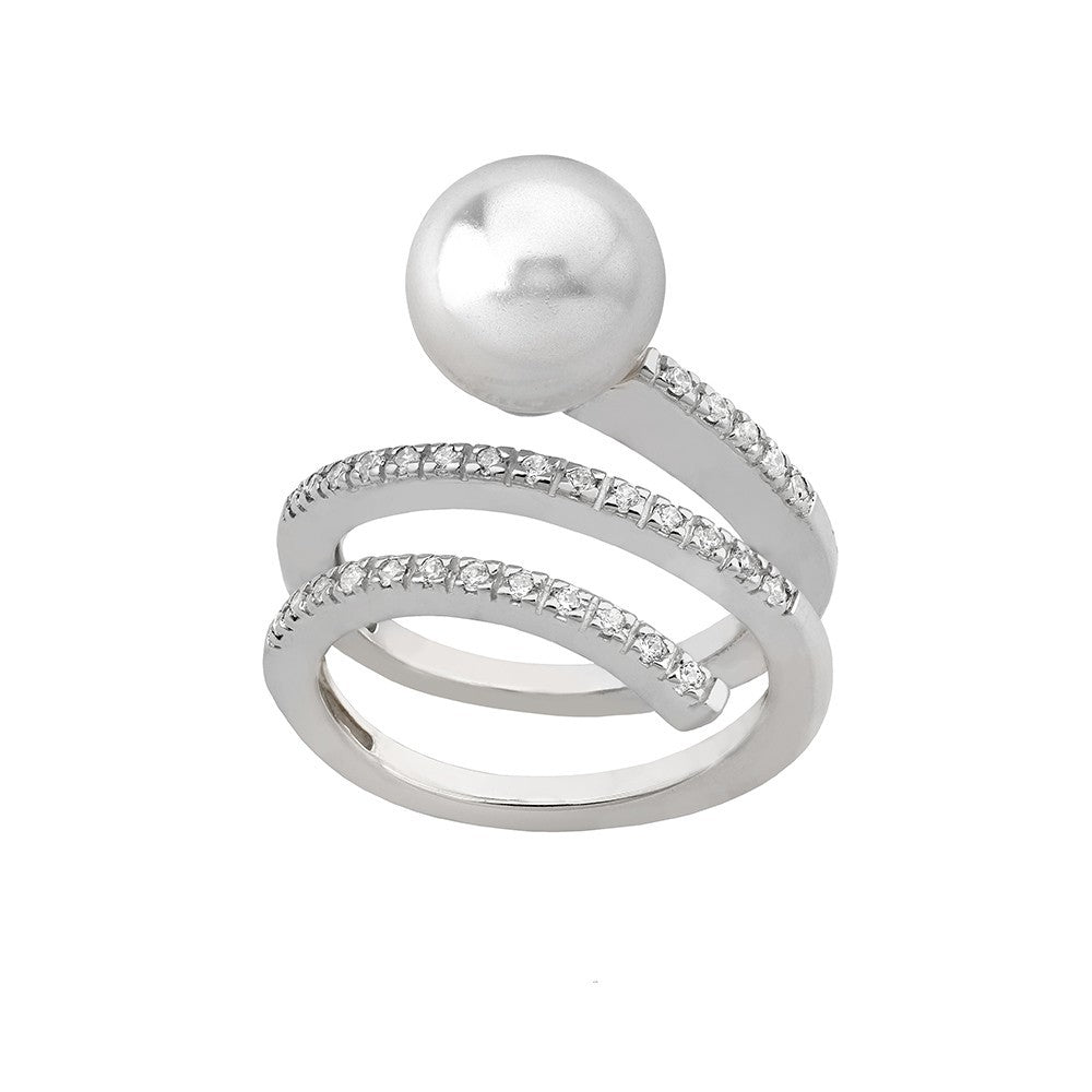 White Scherzo Ring