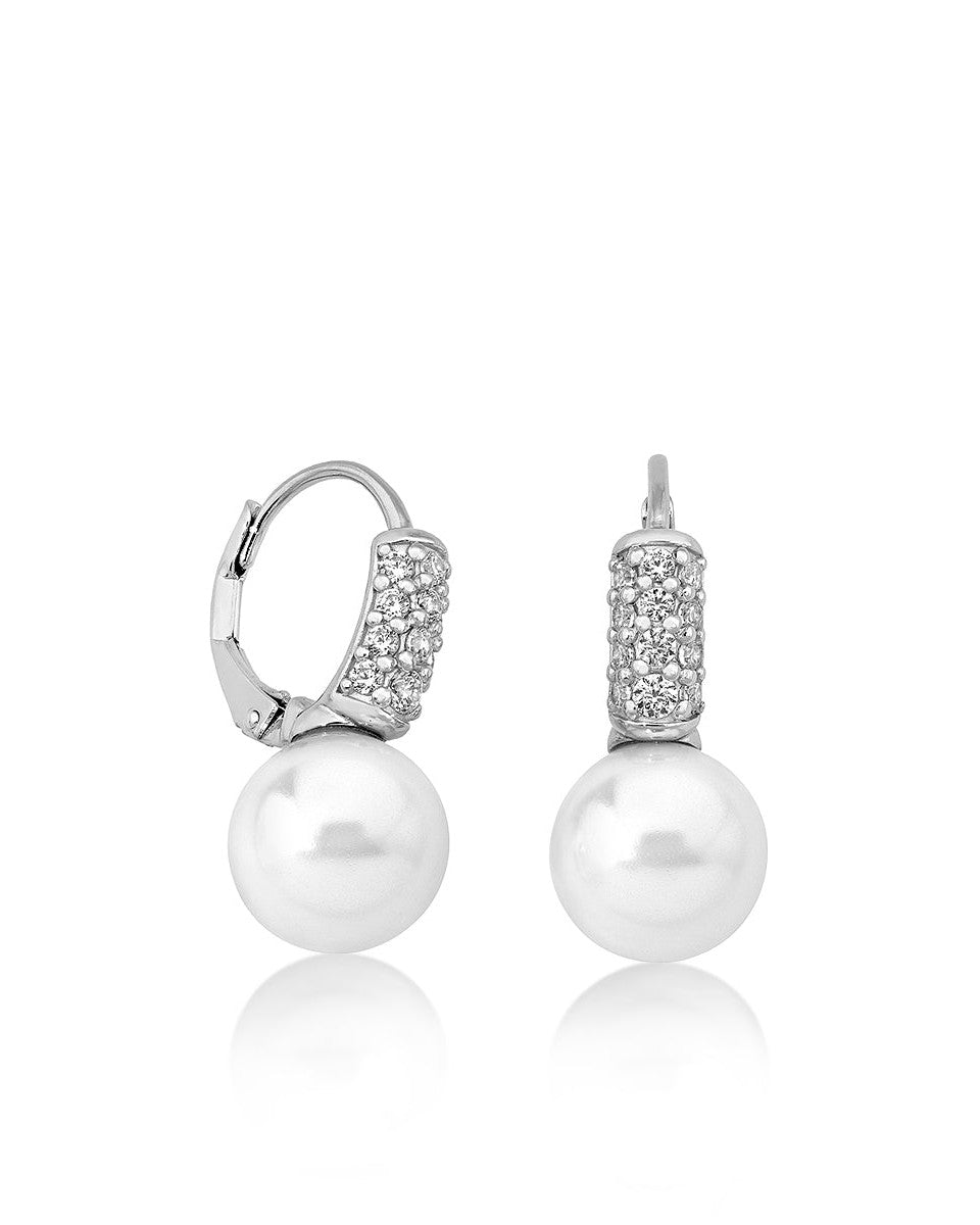 Exquisite Zirconia Hoop Earrings