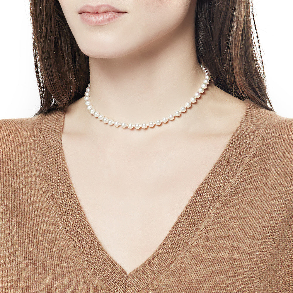 Ballet 6mm Pearl Necklace