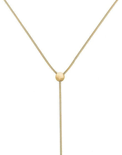 Alba Gold Pearl Necklace