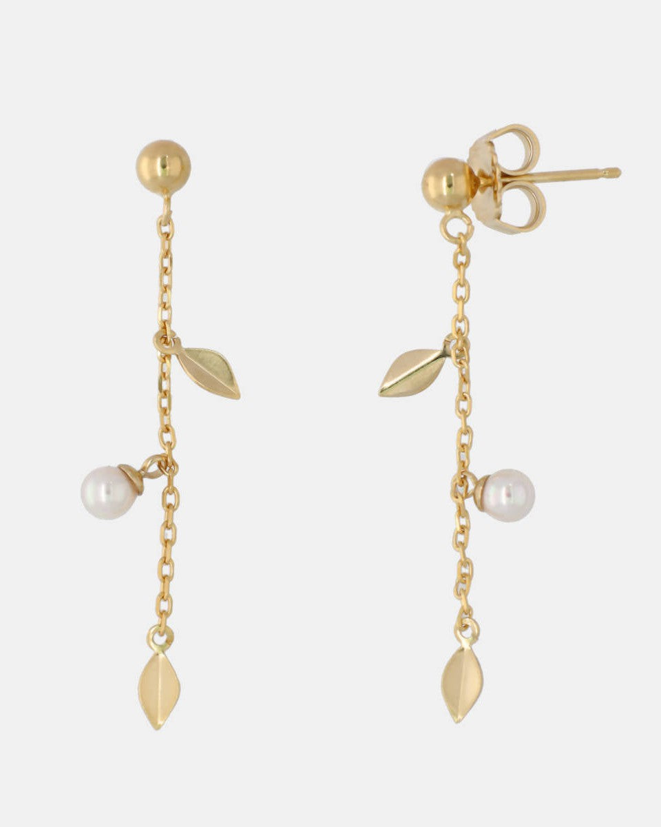 Romea white earrings