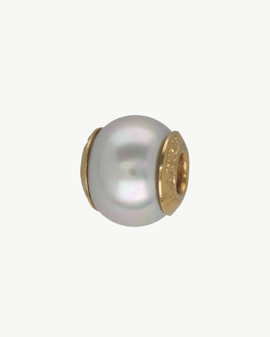 Charm Pearl 12mm Golden Zindis