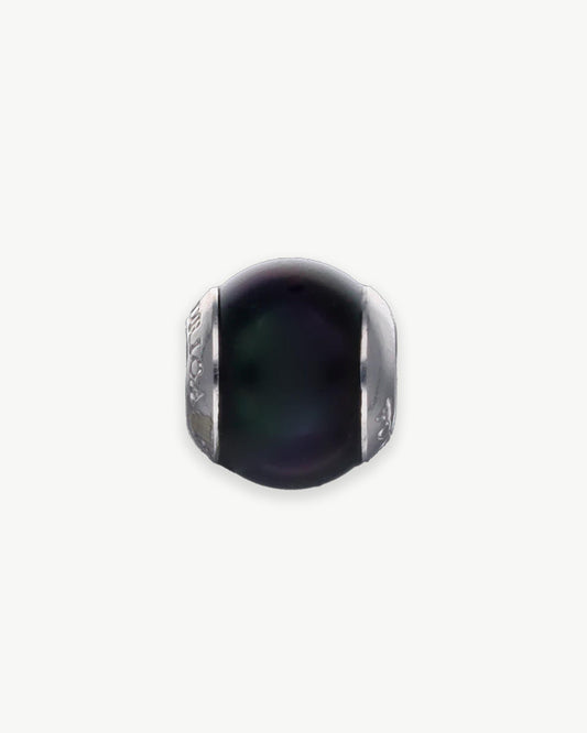 Charm Pearl 12mm Black Zindis