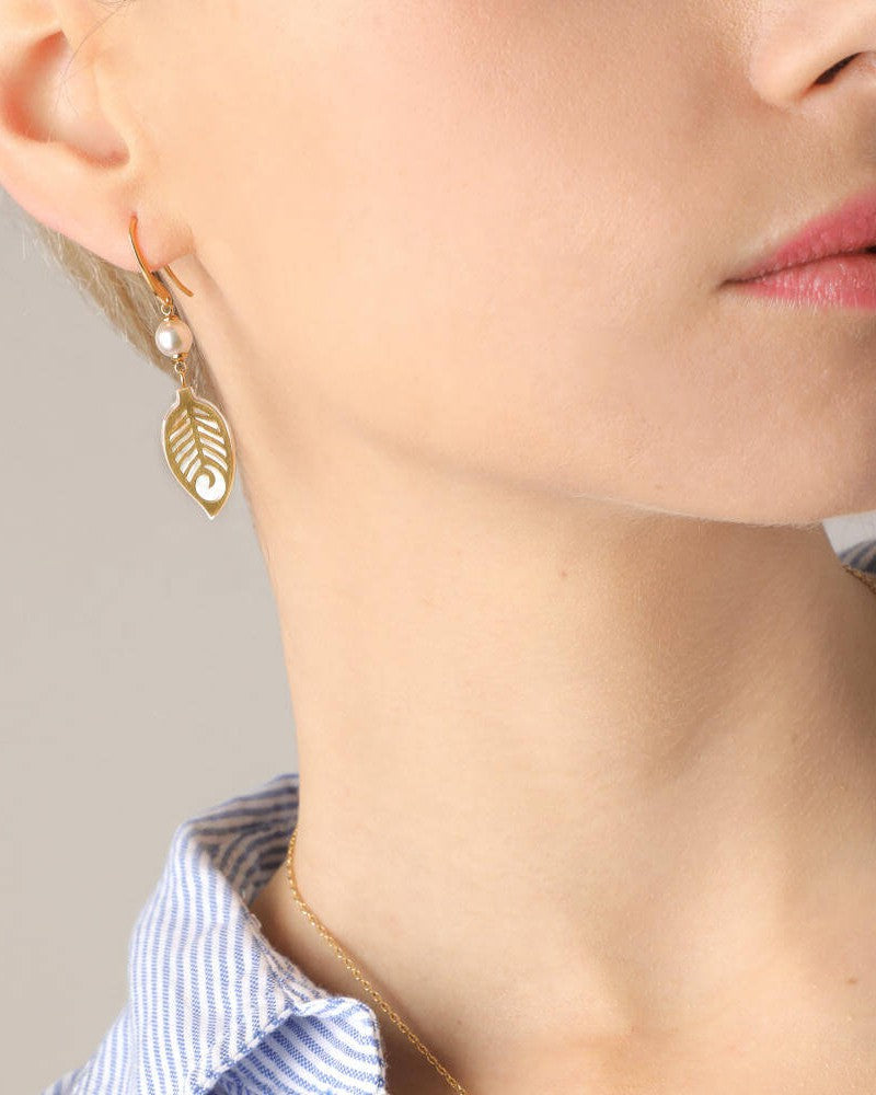 Dafne Mother of Pearl Earrings