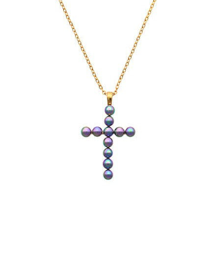 Charm Cross Gray Crosses