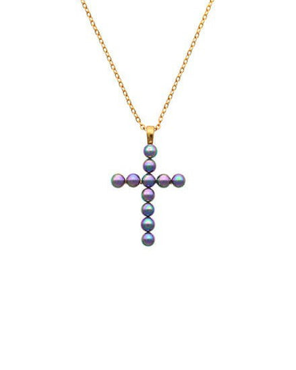 Charm Cross Gray Crosses