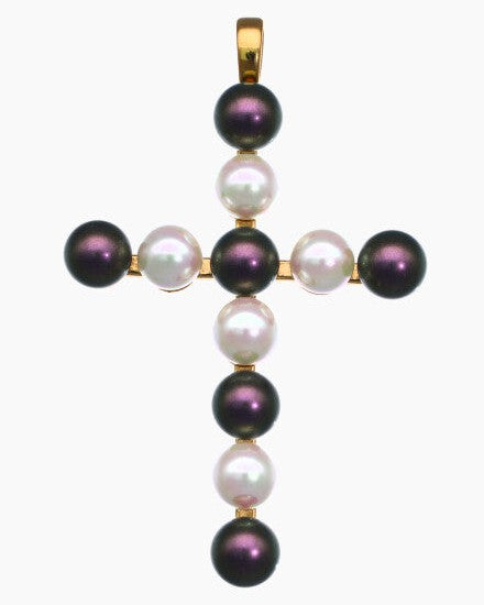 Multicolor Cross Charm Crosses