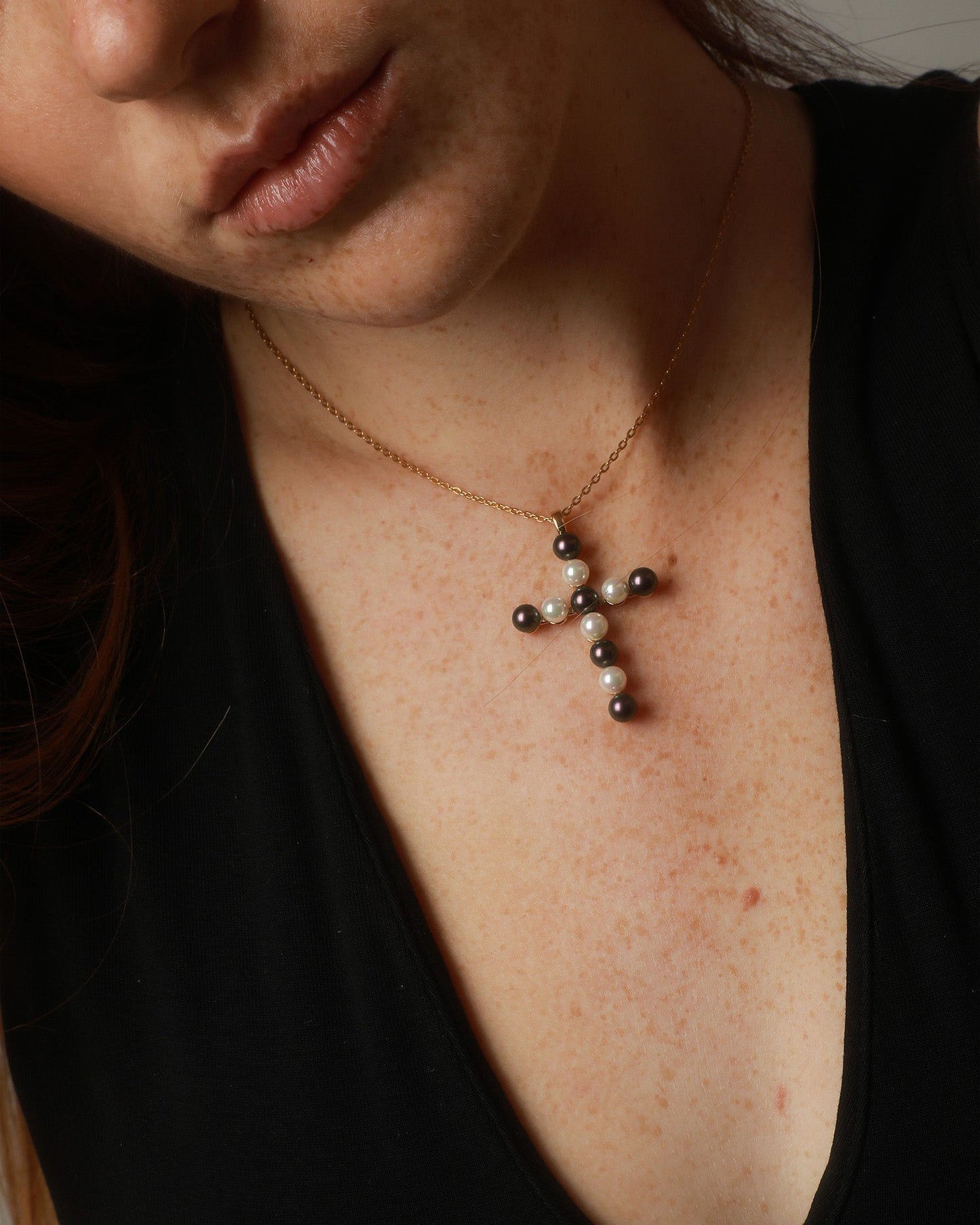 Multicolor Cross Charm Crosses