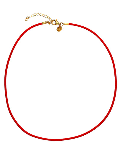 Silk Chain 40 Red and Gold Chains