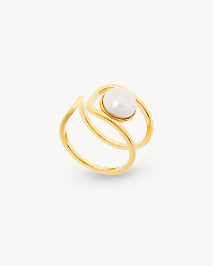 Ring with Pearl Atenea