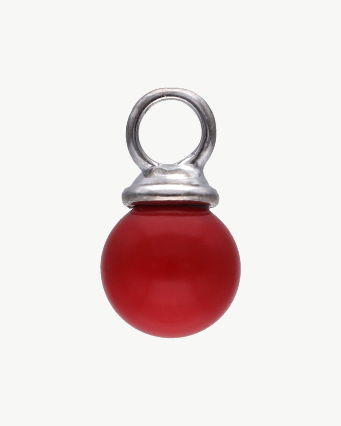 Red pearl charm