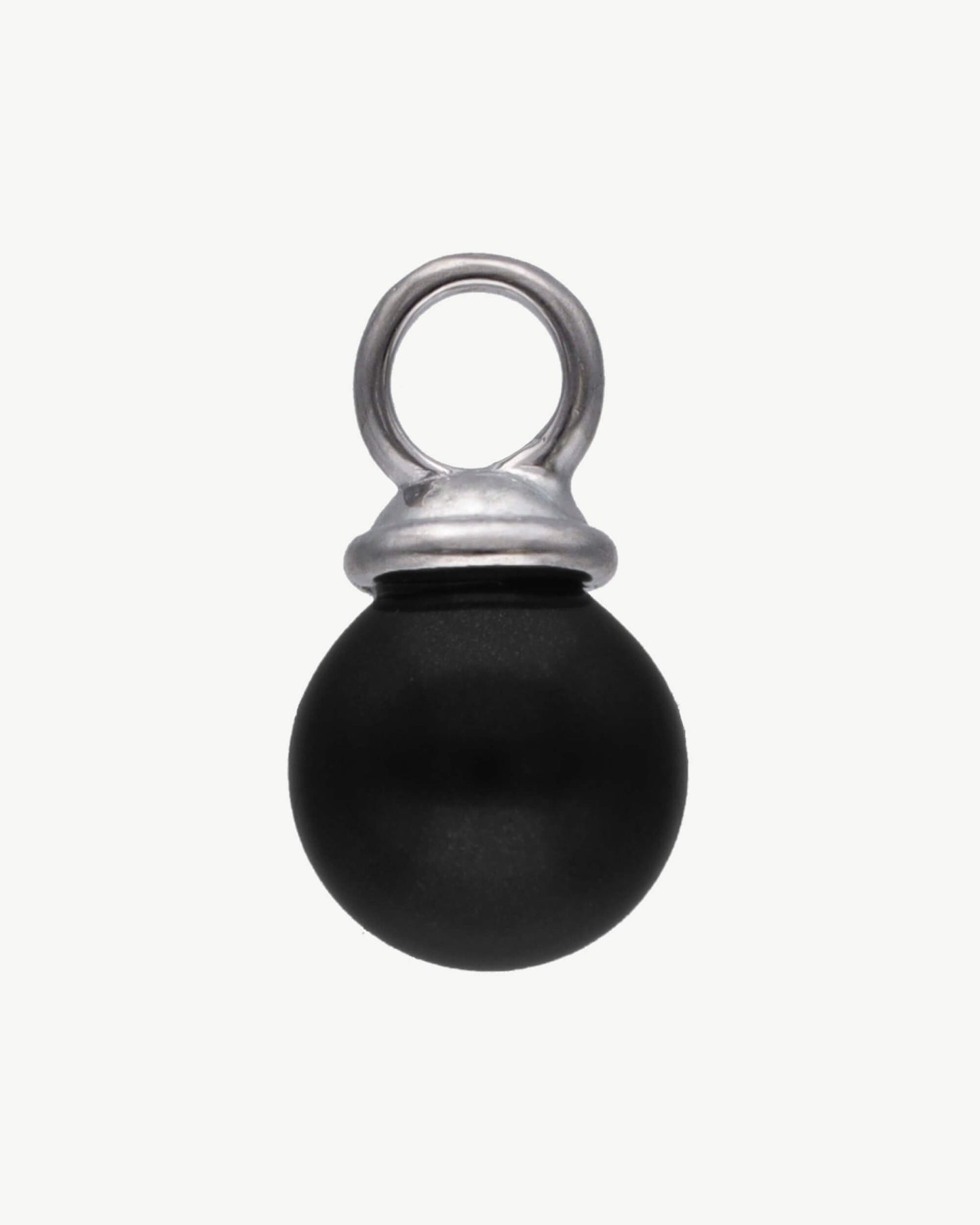 Black pearl charm