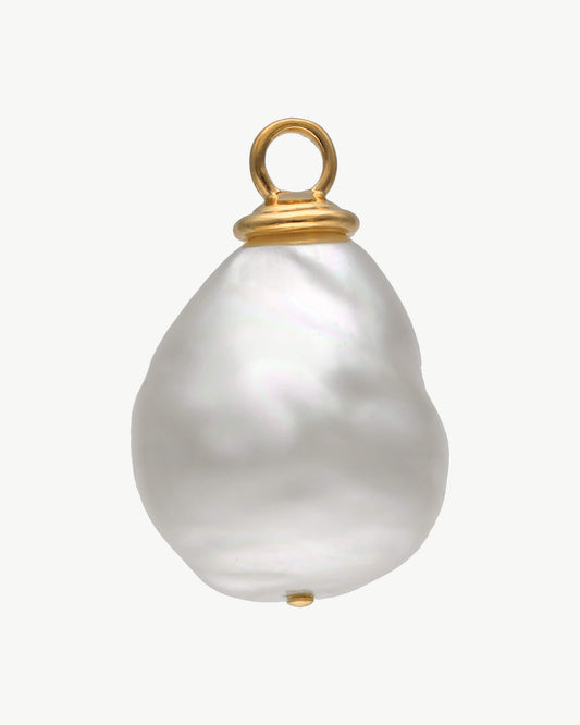 White pearl charm