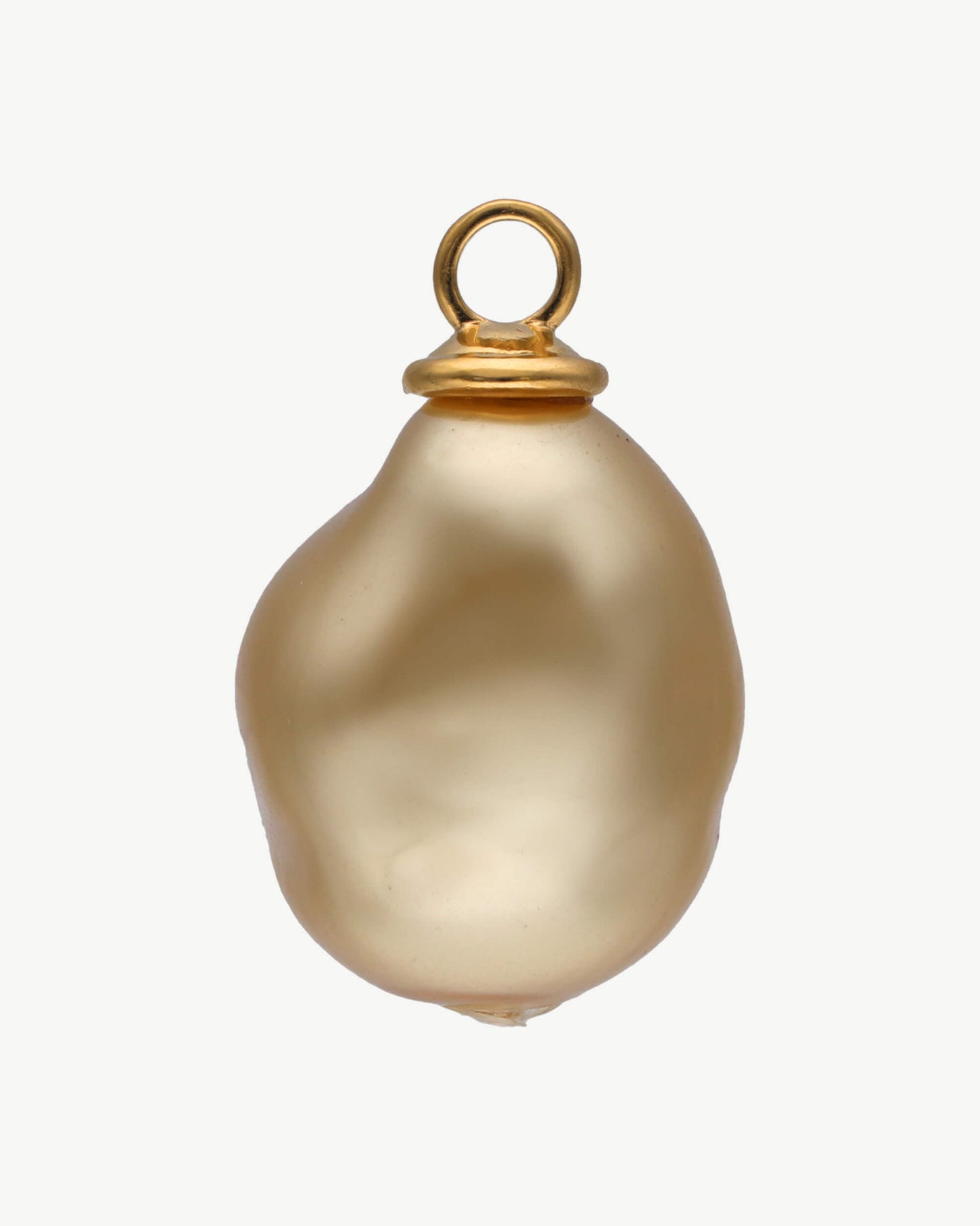 Champagne pearl charm