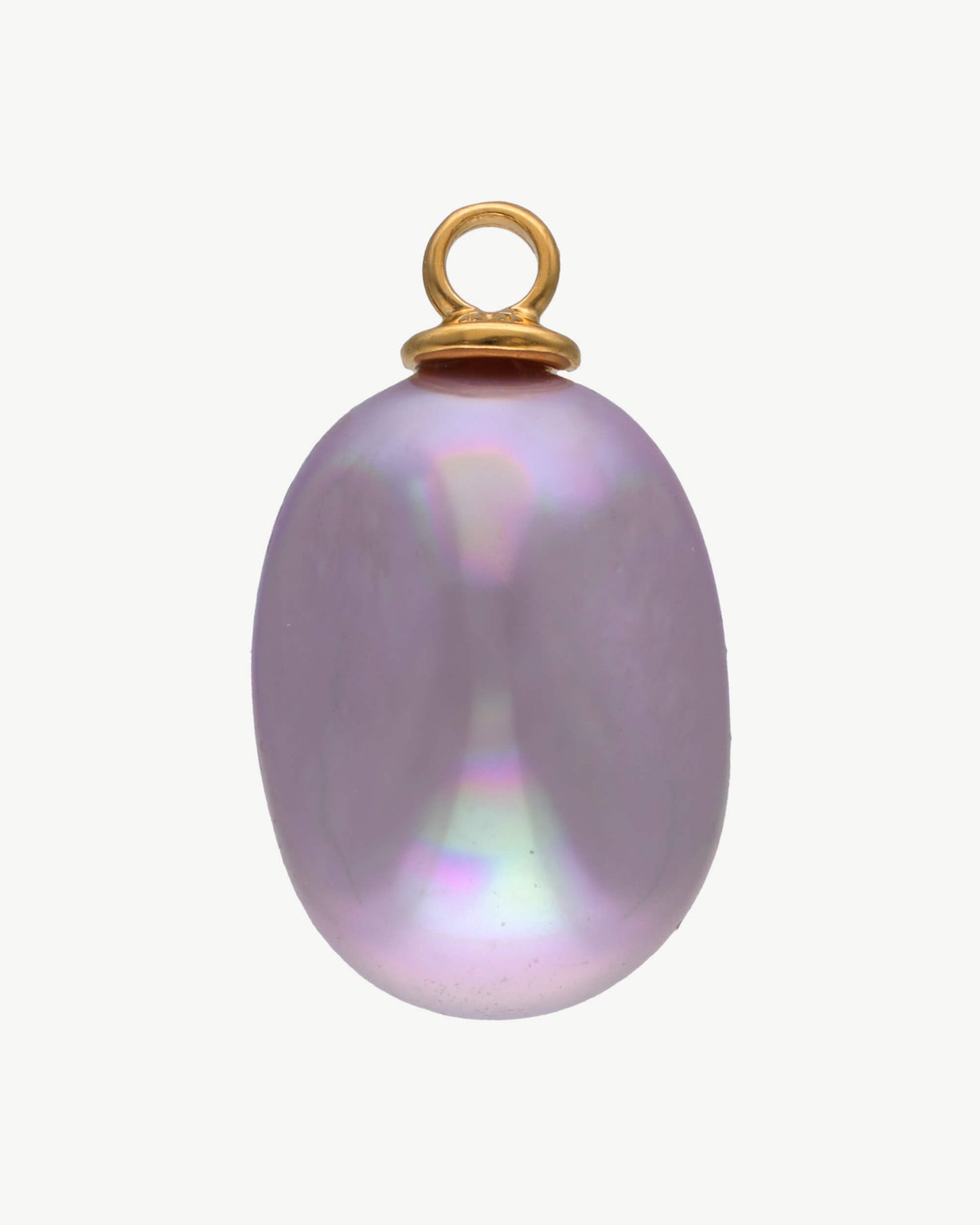 Mauve pearl charm