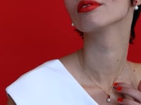 Selene Ruby Red Necklace