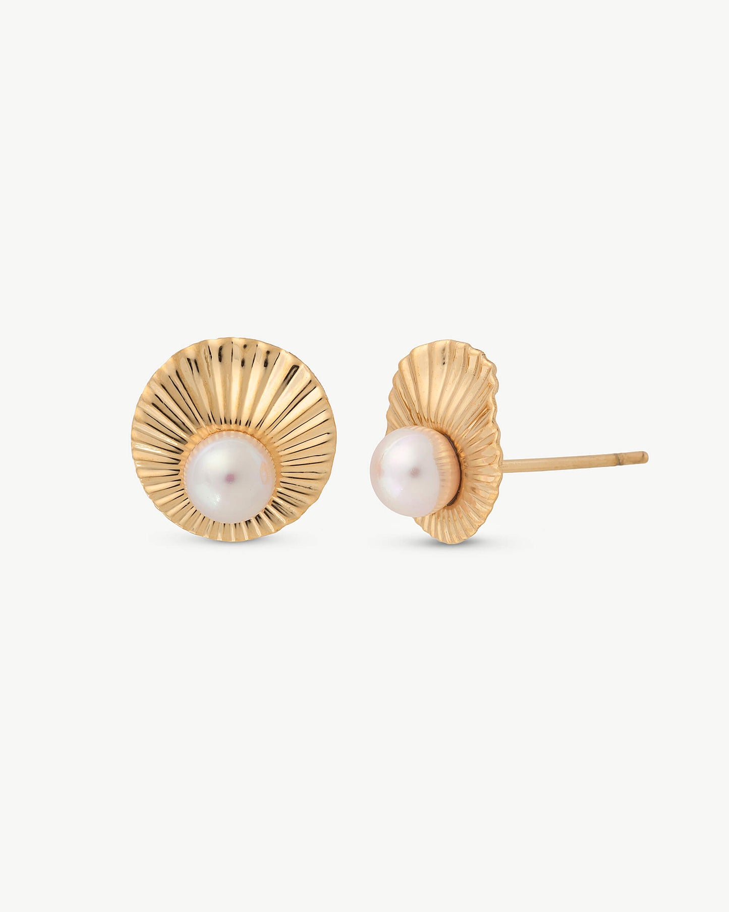 Small Gold Le Palm Earrings