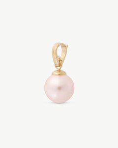 Pink v pearl charm Charm&Glow