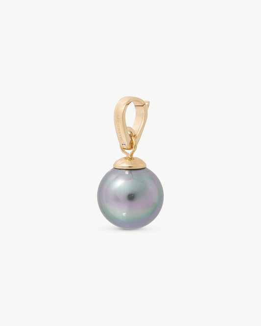 Charm & Glow grey pearl charm