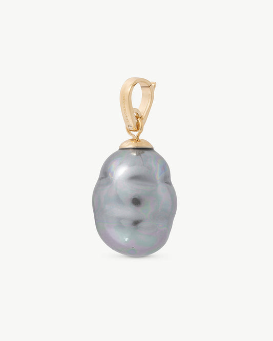 Charm & Glow grey pearl charm