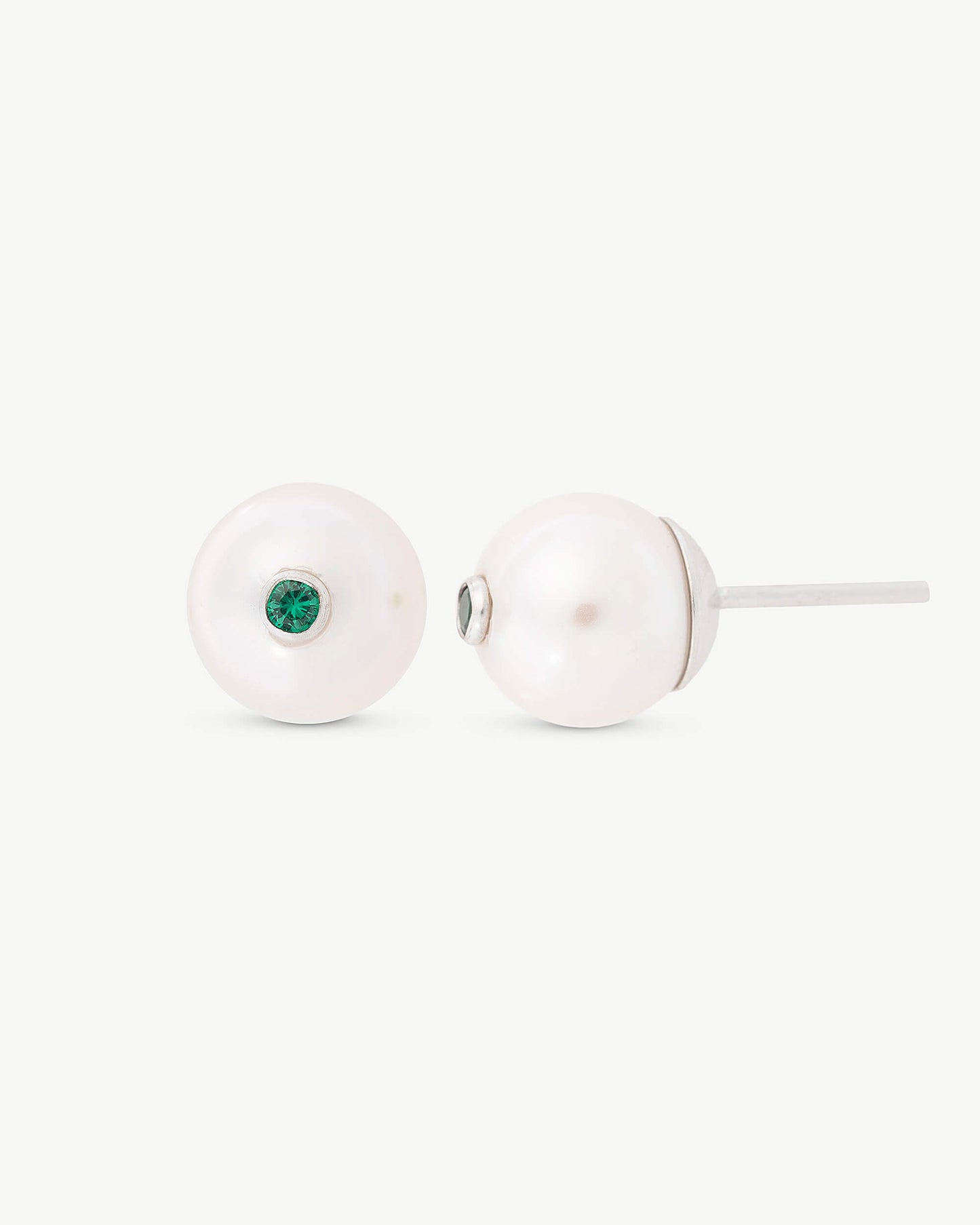 Color Pop Green Zirconia Earrings