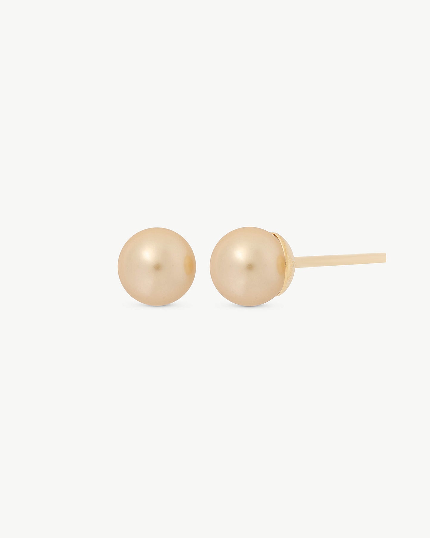 Lyra champagne earrings