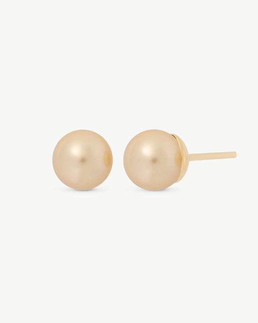 Lyra champagne earrings