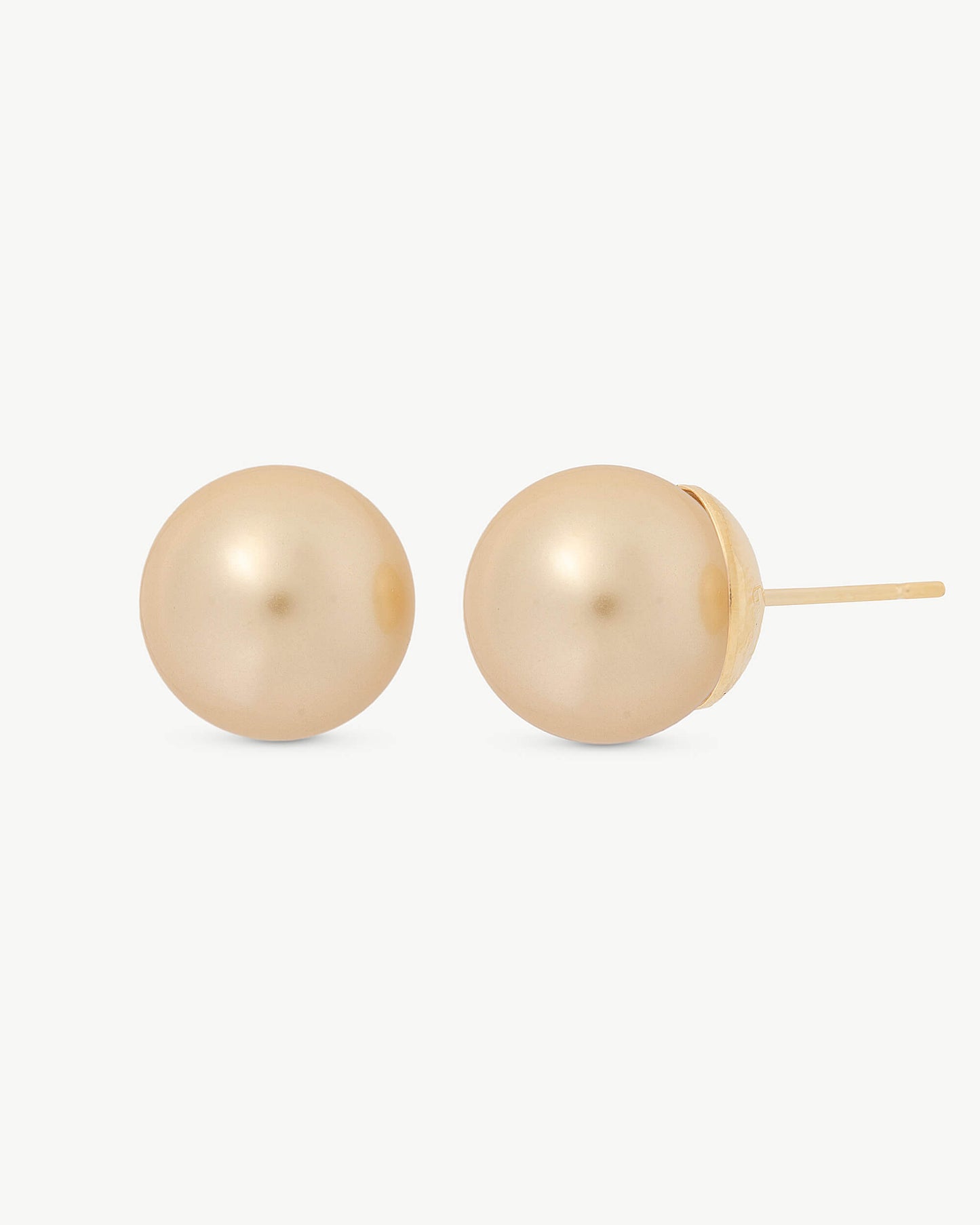 Lyra champagne earrings