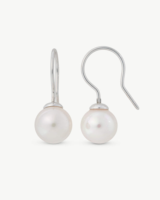 Nuada white earrings