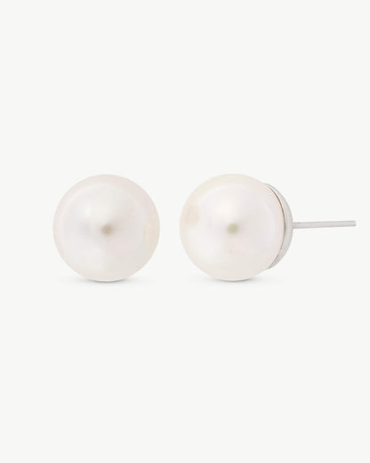 12mm Lyra Pearl Earrings