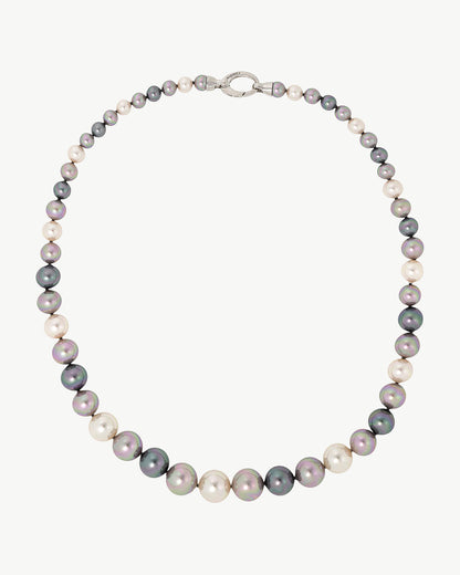 6-12mm Multicolor Lyra Pearl Necklace