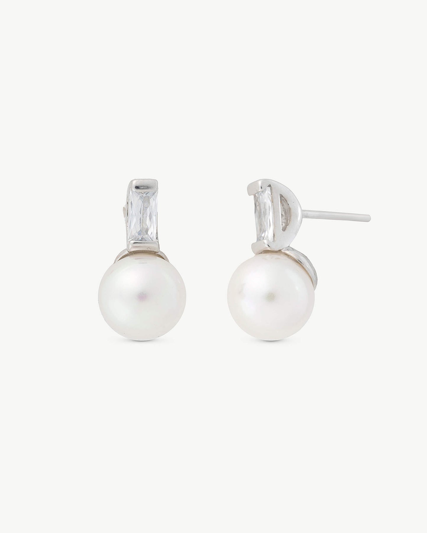 8mm Selene Pearl Earrings