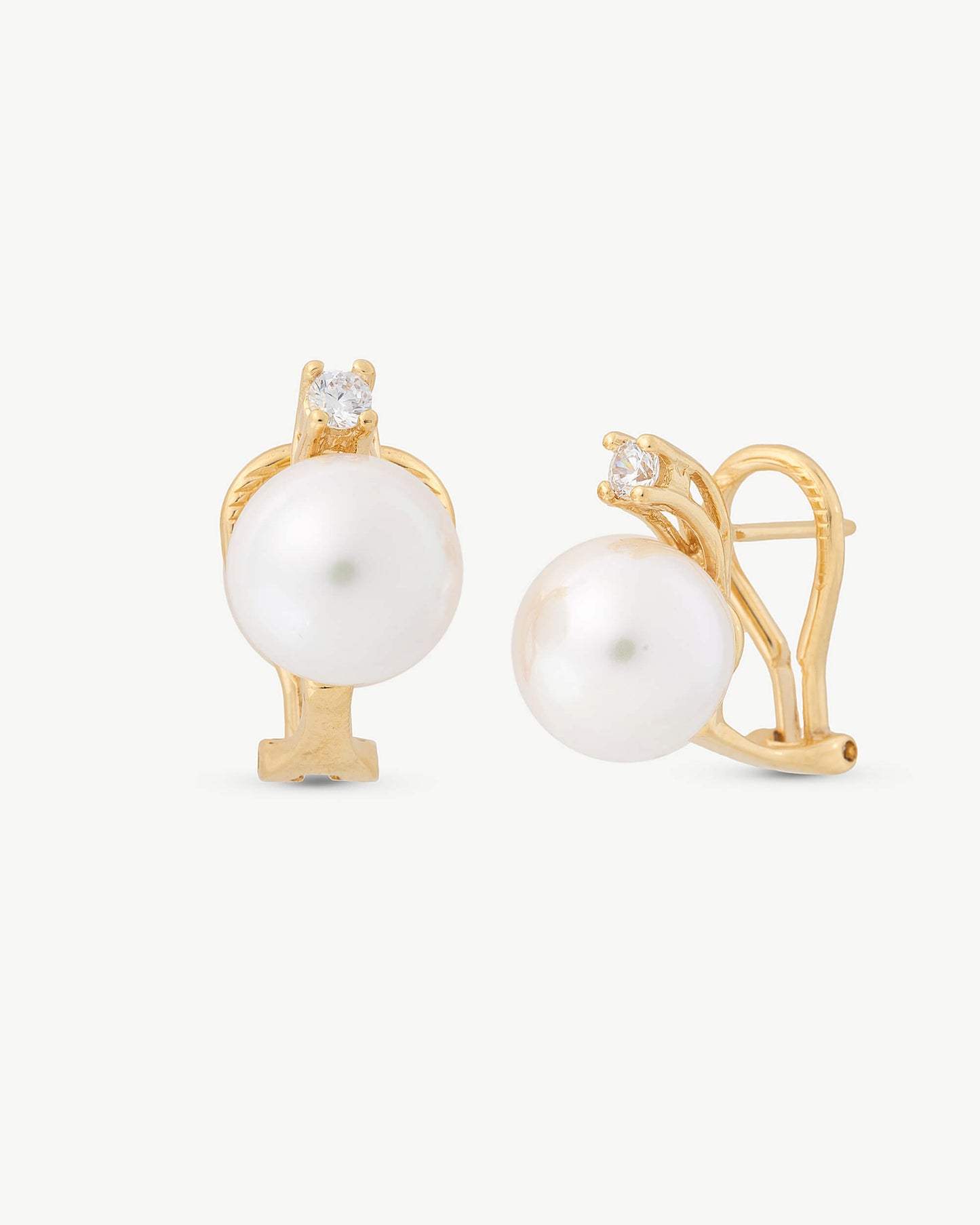 Selene Zirconia Clip Earrings