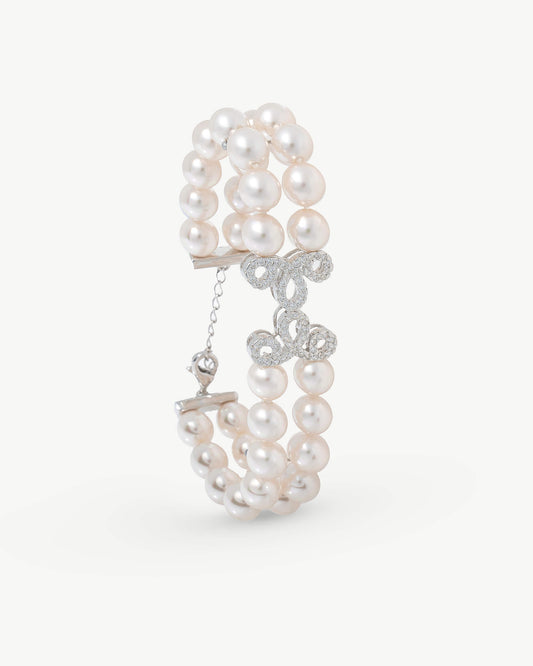 Carina white bracelet