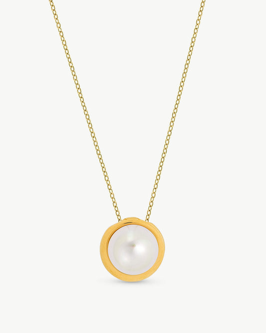 Margot Gold Pearl Necklace