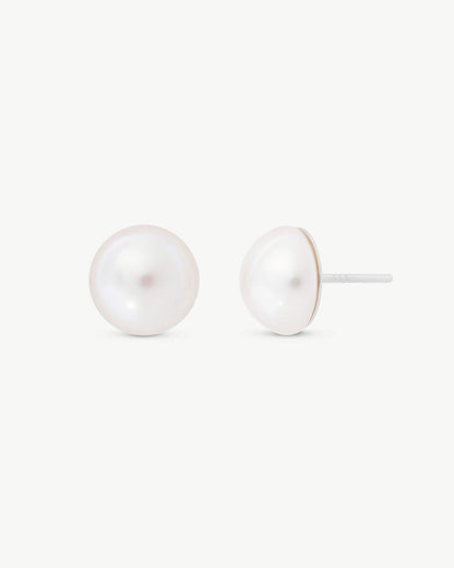 8mm Mabe Earrings