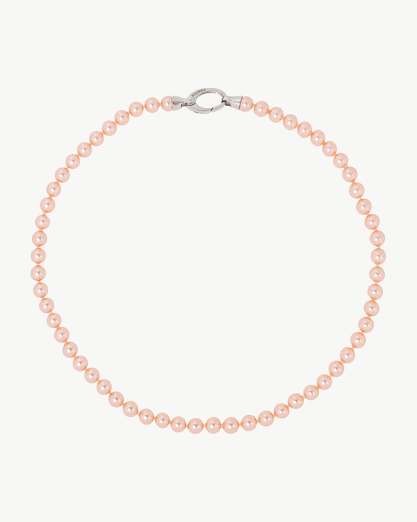 6mm Pink Lyra Pearl Necklace