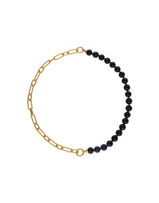 Gold plated Gold-plated necklace Mix&Match | Majorica Pearls