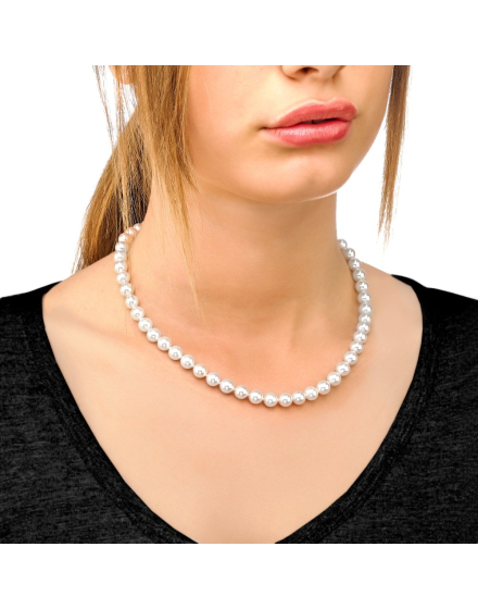 White Pearls Necklace Lyra | Eternal Collection | Majorica® Pearls